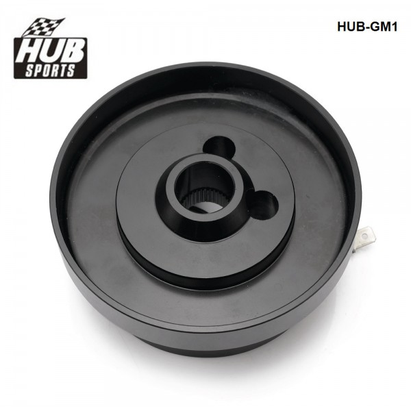 thumbnail image 2 of 5&6 HOLE STEERING Wheel Polished Short Hub Adapter Kit NEW For Ididit 2 of 14